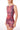RED SNAKESKIN TANK TOP