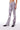 BOOTCUT SNAKESKIN GRIS