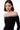 BLKMBA SHOULDERLESS TOP