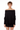 DISCO BAT DRESS BLACK